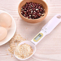 Colher de medida portátil com Balança Digital para Alimentos